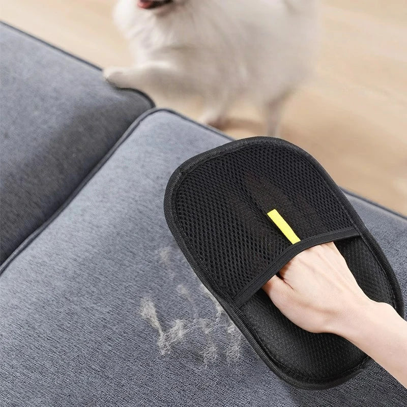 3 for 15$, Pet Hair Remover Glove- Reusable Fur & Lint Cleaning Brush for Clothes, Sofa & Car.